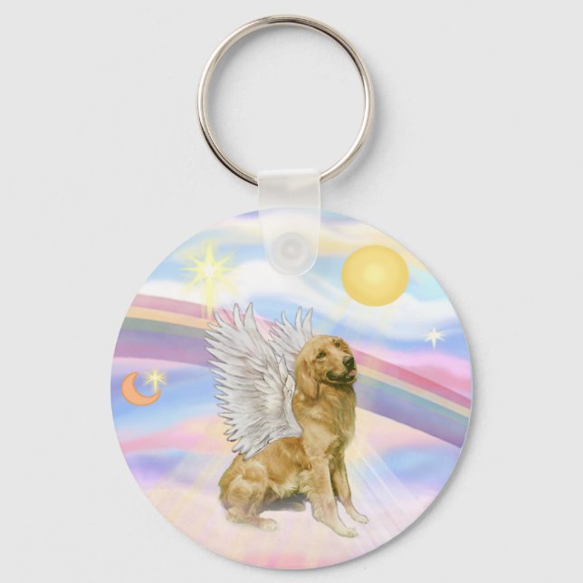 Golden Retriever Key Ring (Front)