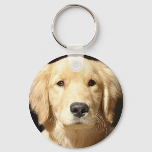 Golden Retriever Key Ring
