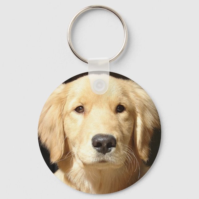 Golden Retriever Key Ring (Front)