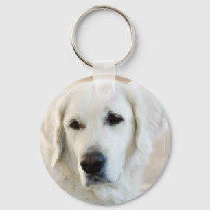 Golden Retriever Key Ring