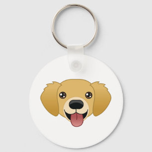 Golden Retriever Keychain