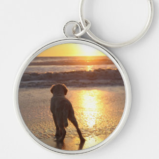 Golden Retriever Keychain