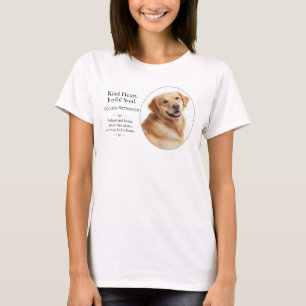 Golden Retriever Kind Heart Joyful Soul T-Shirt