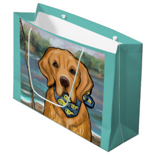 Golden Retriever Large Gift Bag
