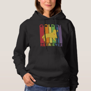 Golden Retriever Lgbtq Retro 283 Hoodie