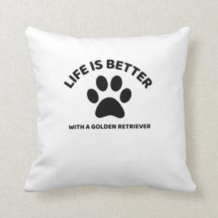 Golden retriever life cushion