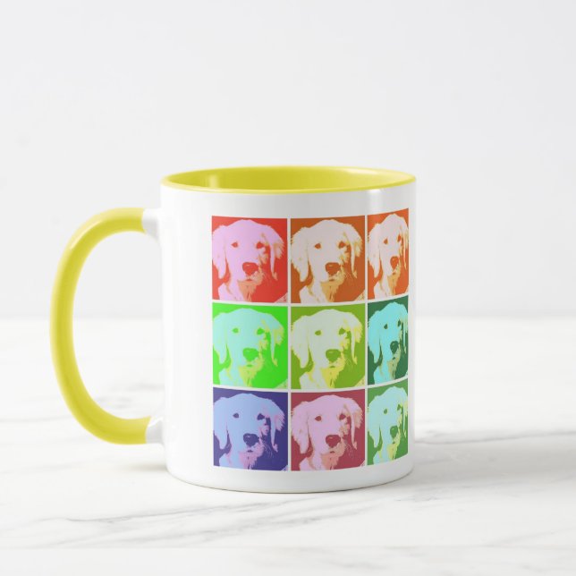 Golden Retriever Love Mug (Left)