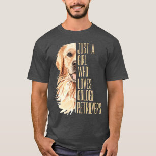 Golden Retriever Lover Design for Dog Enthusiasts T-Shirt
