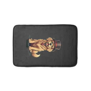 Golden Retriever Lover Dog Golden Retrievers Top H Bath Mat