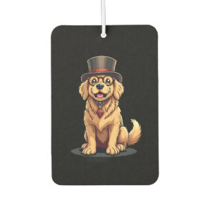Golden Retriever Lover Dog Golden Retrievers Top H Car Air Freshener