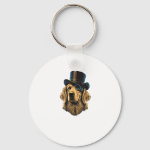 Golden Retriever Lover Dog Golden Retrievers Top H Key Ring