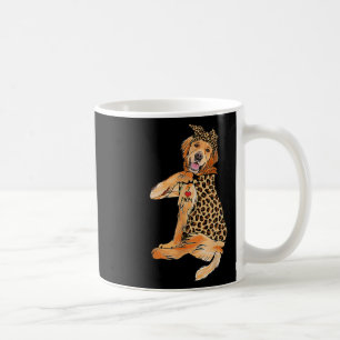 Golden Retriever Lover I Love Mum Tattoo Leopard M Coffee Mug