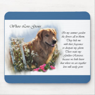 Golden Retriever Lovers Gifts Mouse Mat