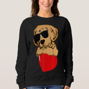 Golden Retriever Loves Golden Retrievers Dog Sweatshirt