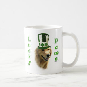 Golden Retriever Lucky Paws Coffee Mug