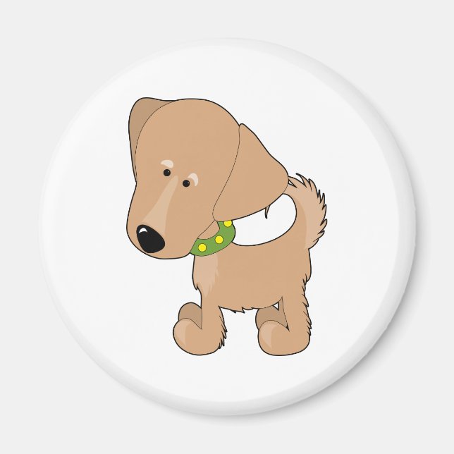 Golden Retriever Magnet (Front)