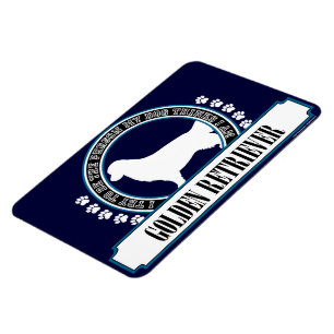 GOLDEN RETRIEVER MAGNET