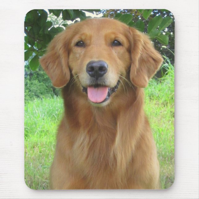 Golden Retriever Maia Pretty Mousepad (Front)