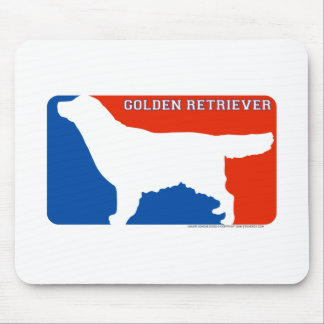 Golden Retriever Major League Dog Mousepad