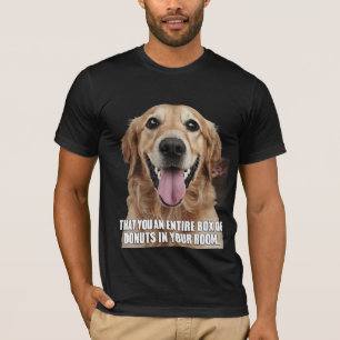 Golden Retriever Meme T-Shirt - Dog-tastic Humour!