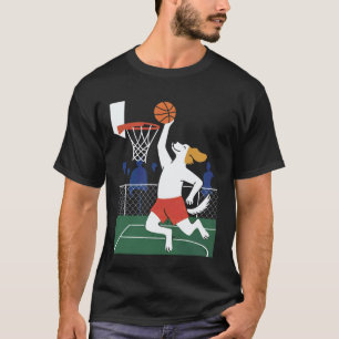 Golden Retriever Mens Basketball T-Shirt