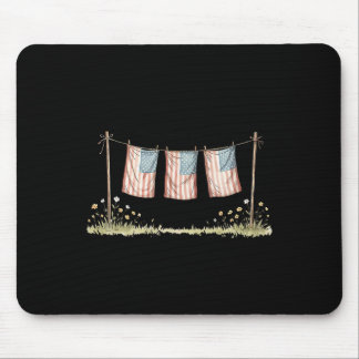 Golden Retriever merica Shirt Patriotic Puppy 4th Mouse Mat