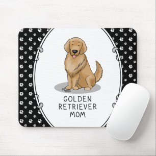 Golden Retriever Mom - Dog Mom Mouse Mat