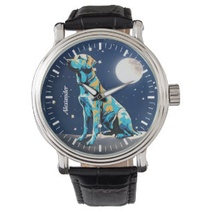 Golden Retriever Moonlit WatchA Timeless Timepiece Watch