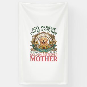 Golden Retriever Mother Dog Sunflowers Bees_1 Banner