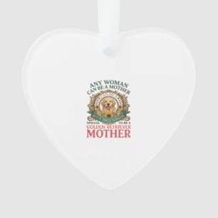 Golden Retriever Mother Dog Sunflowers Bees_1 Ornament