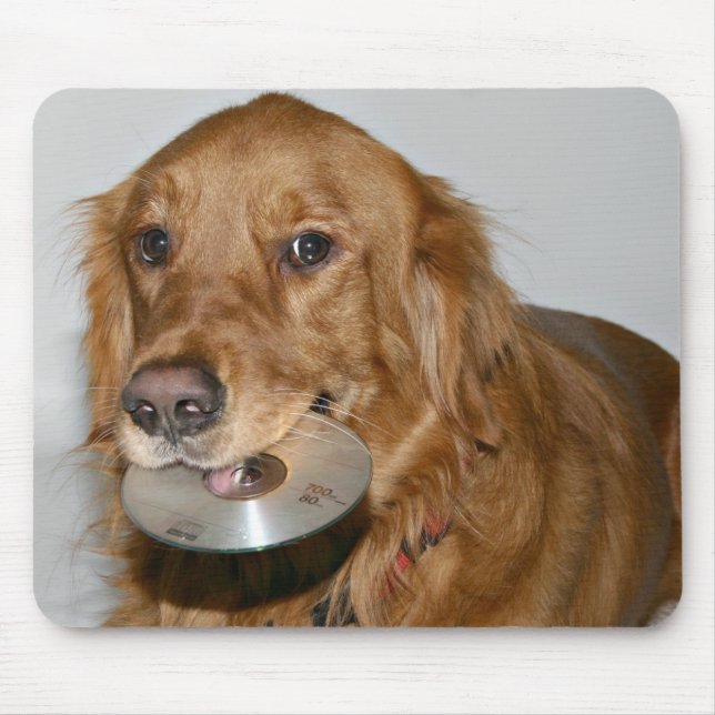Golden Retriever Mouse Mat (Front)
