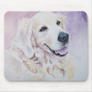 Golden retriever mouse mat