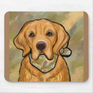 Golden Retriever Mouse Mat