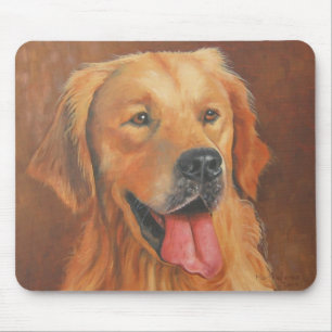 Golden Retriever Mousse Pad Mouse Mat