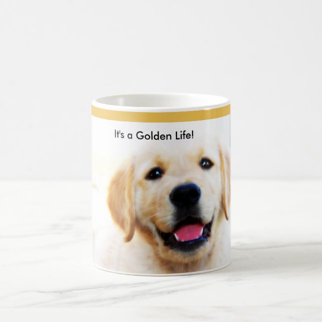 Golden retriever mug (Center)