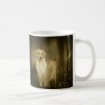 Golden Retriever Mug Lady In Waiting<br><div class="desc">This lovely female is named Carlotta and was bred by Gold Love Goldens. What could be more beautiful than a Golden and flowers.</div>