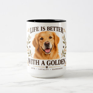 Golden Retriever Mug – Life Is Better With a Golde
