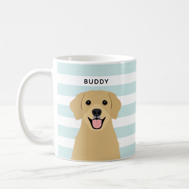 Golden Retriever Mugs (Left)