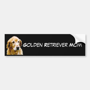 Golden Retriever Mum Bumper Sticker