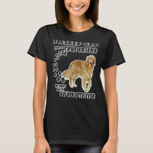 Golden Retriever Mum Dad Costume Cute T-Shirt