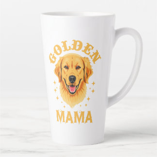 Golden Retriever Mum dog lover pet lover womens Latte Mug