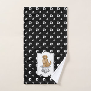 Golden Retriever Mum - Dog Mum Bath Towel Set