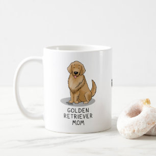 Golden Retriever Mum - Dog Mum Coffee Mug