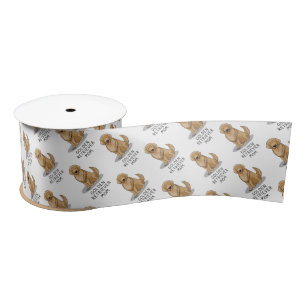 Golden Retriever Mum - Dog Mum Satin Ribbon