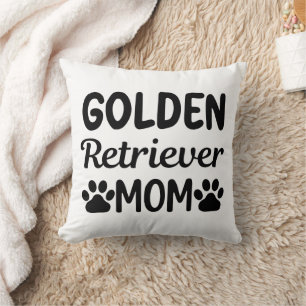 Golden Retriever Mum Funny quotes Cushion