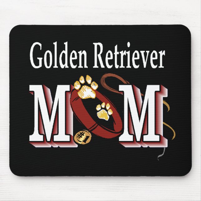 Golden Retriever Mum Gifts Mouse Mat (Front)