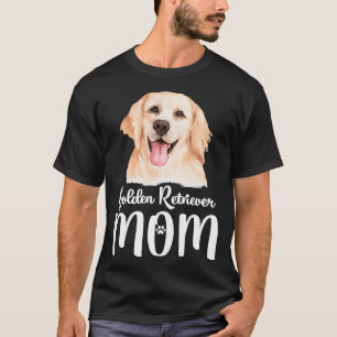 Golden Retriever Mum  Puppy Women's Dog Lover  T-Shirt