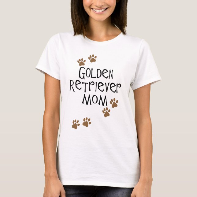 Golden Retriever Mum T-Shirt (Front)