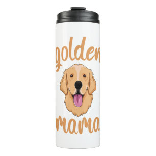 Golden Retriever Mum Thermal Tumbler