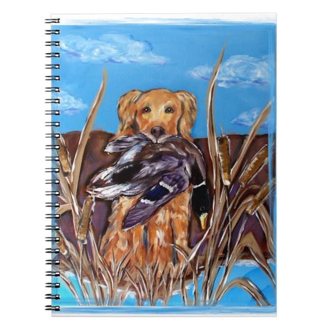GOLDEN RETRIEVER NOTEBOOK (Front)